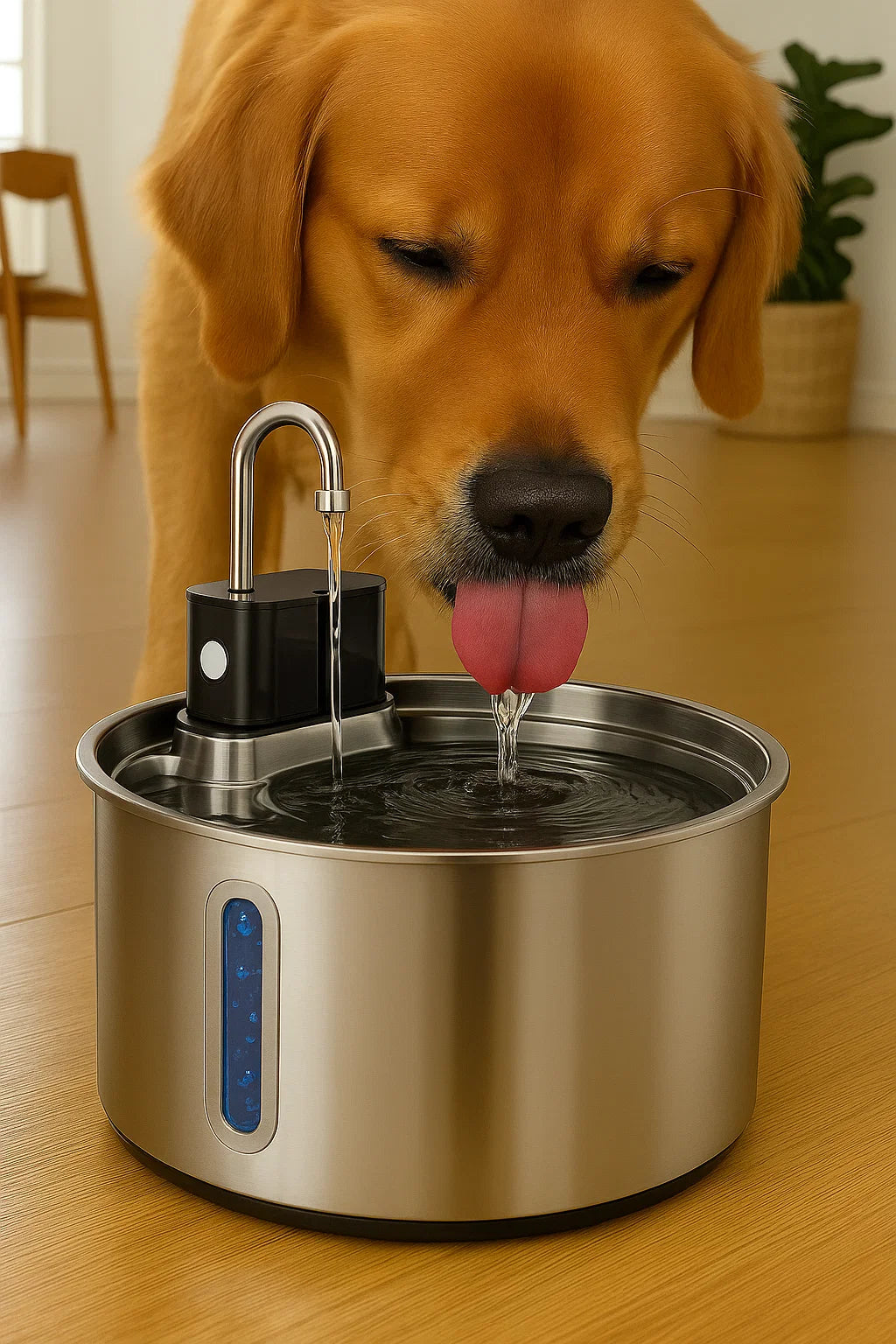 Pawdrate™ Filtered Water Fountain (Battery Version)