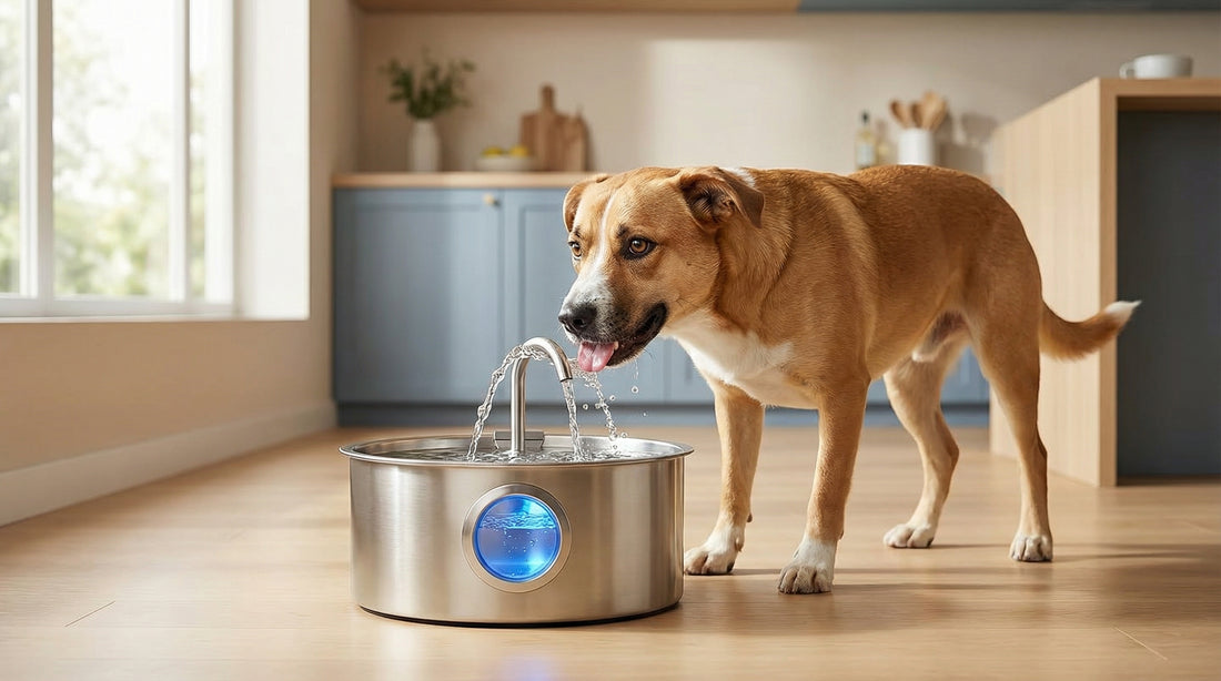 Stainless Steel Pet Water Fountains: The Healthy, Hygienic Upgrade