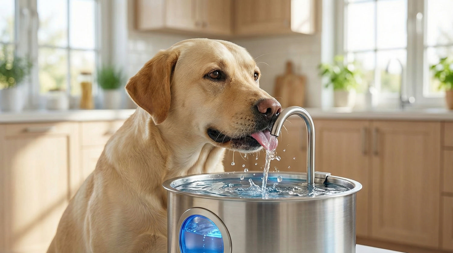 Filtered Water Fountain Benefits for Dogs: Healthier Hydration Made Easy