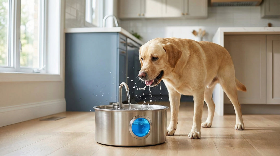 Stainless Steel vs Plastic Pet Water Fountains: Which is Healthier for Your Dog?