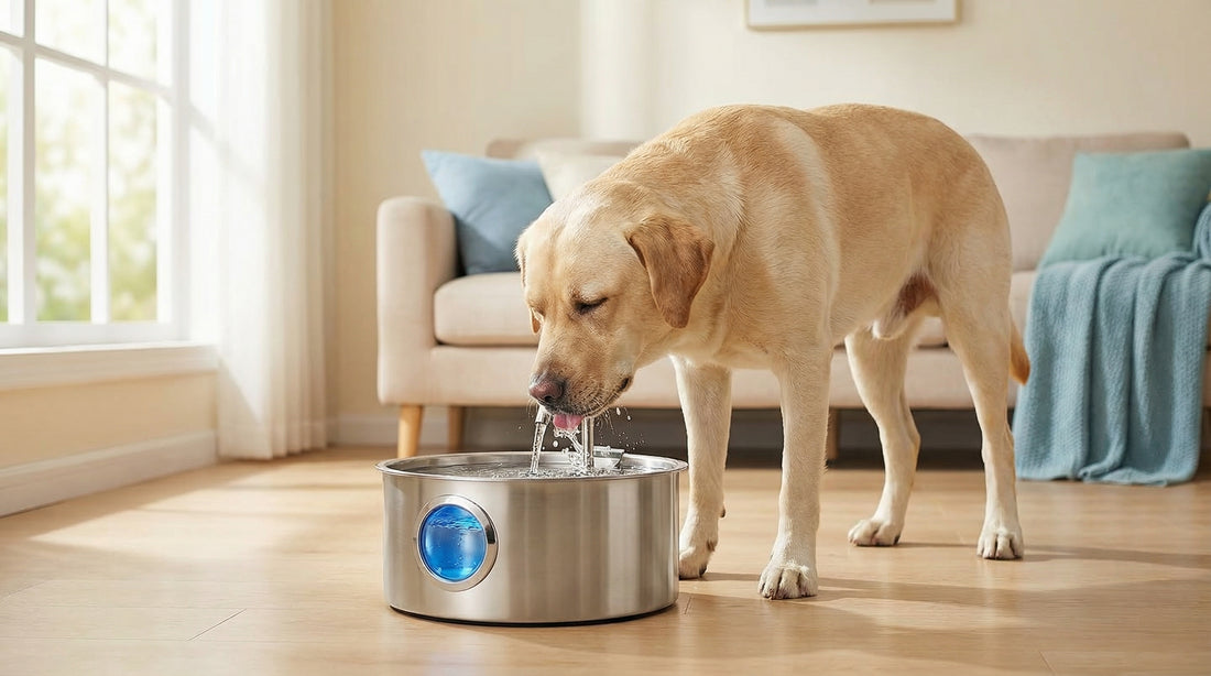 Quiet Pet Water Fountain Benefits: Healthier Hydration for Your Dog