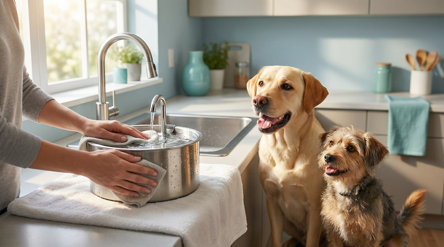 How to Clean a Dog Water Fountain for Healthier Hydration