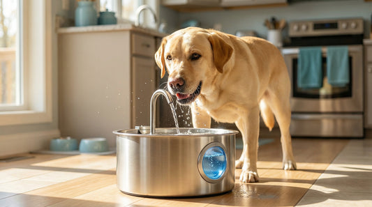 Stainless Steel vs Plastic Pet Fountains: The Healthier Choice for Your Dog