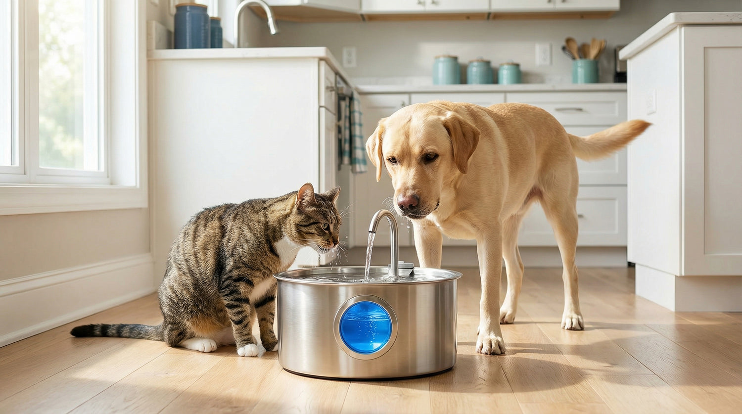 Best Water Fountains for Multi-Pet Households: Keep Every Pet Hydrated