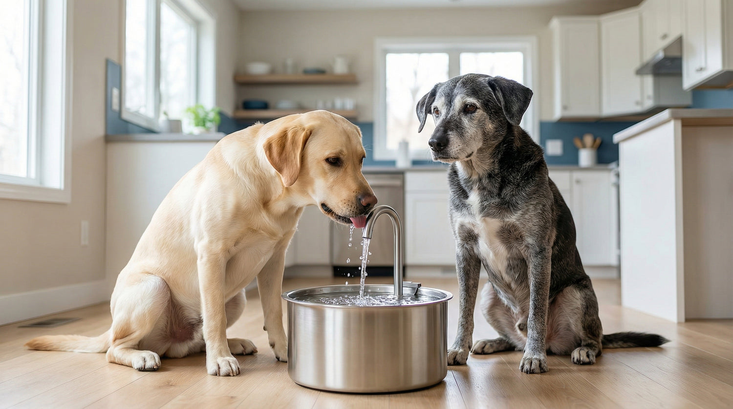 Choosing Water Bowls vs Water Fountains: What’s Best for Your Dog?
