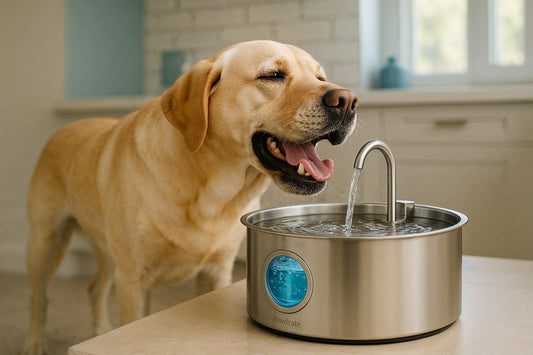Plastic vs Stainless Dog Fountains: Which Is Healthier for Your Pet?