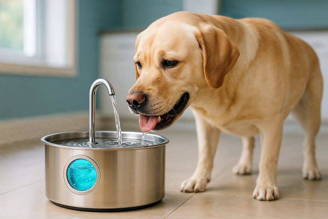 Stainless Steel Dog Fountains: Healthier Hydration, Happier Dogs