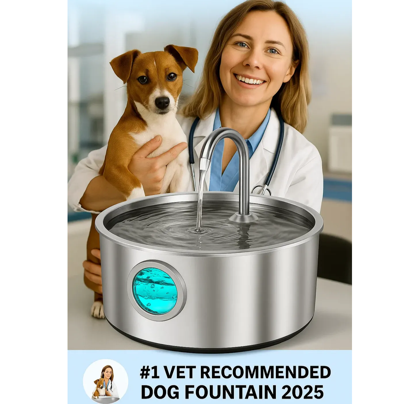 Pawdrate™ Filtered Water Fountain